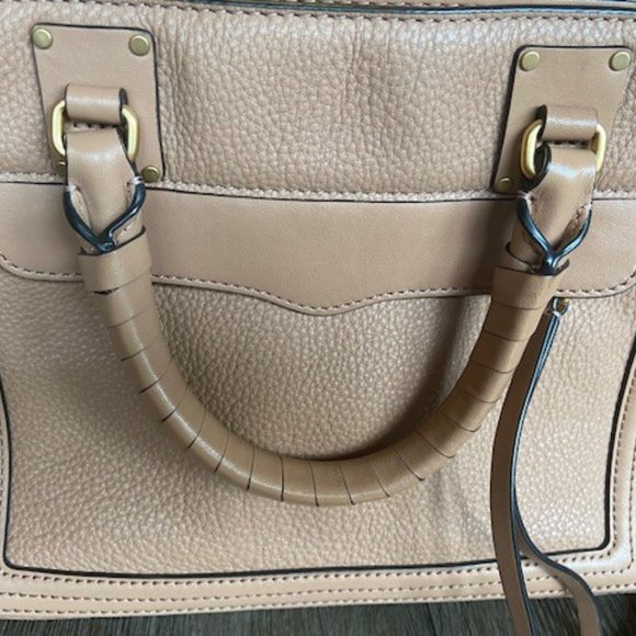 LN $345 Rebecca Minkoff FS Tan Regan Satchel Tote (FREE SHIP!) - Picture 5 of 15